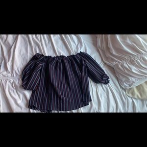 Off the shoulder shirt